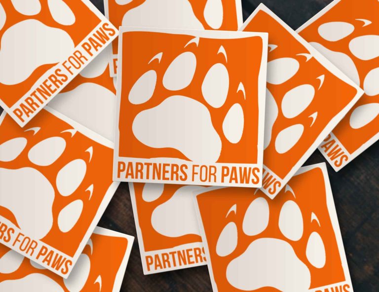 Catty Shack Ranch stickers paws