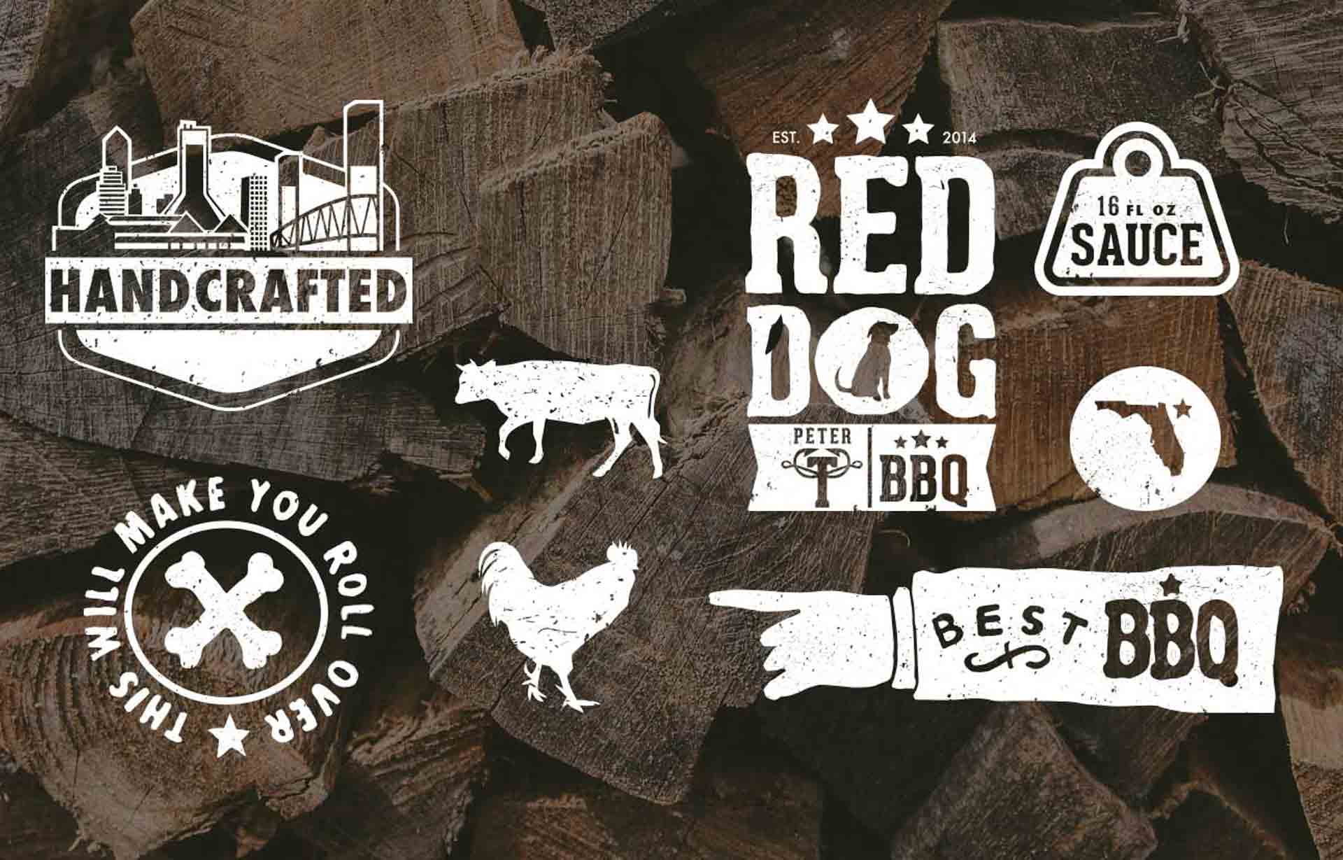 BBQ illustrations and branding